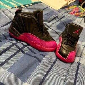 Baby air Jordan 12 retro “Deadly Pink” sneakers